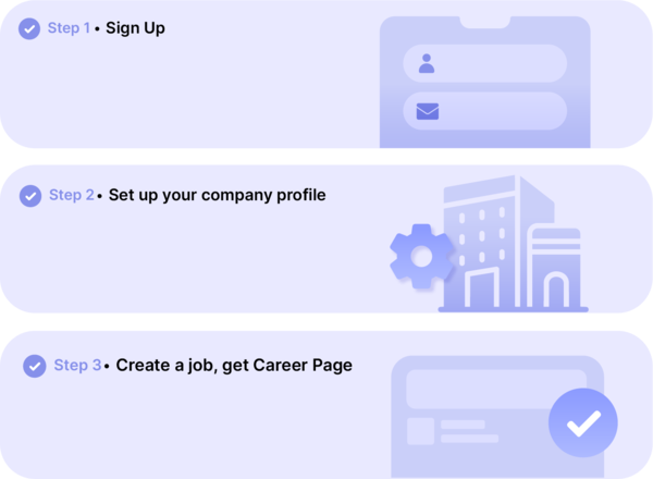 Steps to create a career page